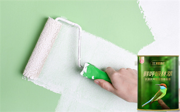 3trees Fresh Breath Nature Essence Anti-Bacterial And Anti-Formaldehyde Full Effect Wall Paint