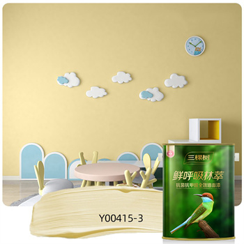 3trees Fresh Breath Nature Essence Anti-Bacterial And Anti-Formaldehyde Full Effect Wall Paint