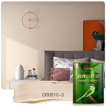 3trees Fresh Breath Nature Essence Anti-Bacterial And Anti-Formaldehyde Full Effect Wall Paint